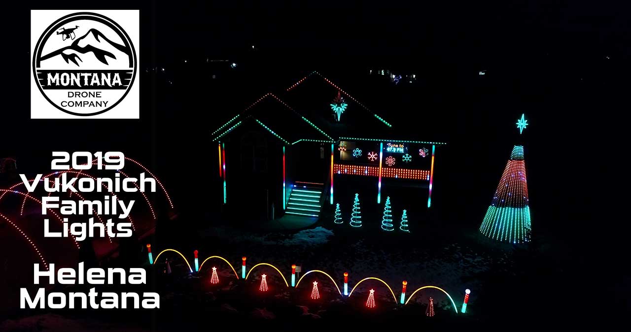 2019 Vukonich Family Lights | Helena Montana | Christmas Vacation