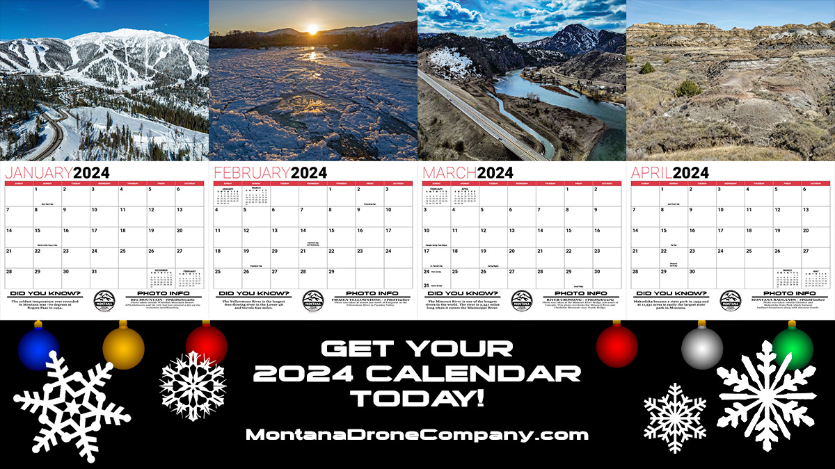 2024 montana calendar for sale first four months preview
