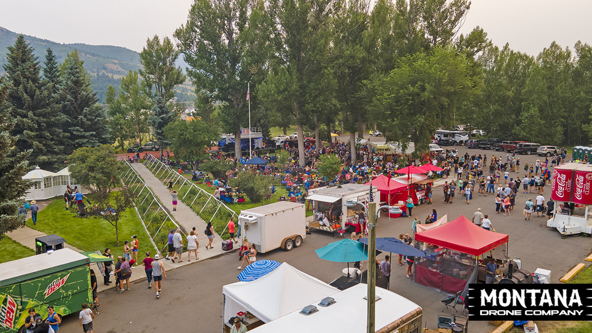 Art In The Park Southwest Montana Events Things To Do Aerial Photo