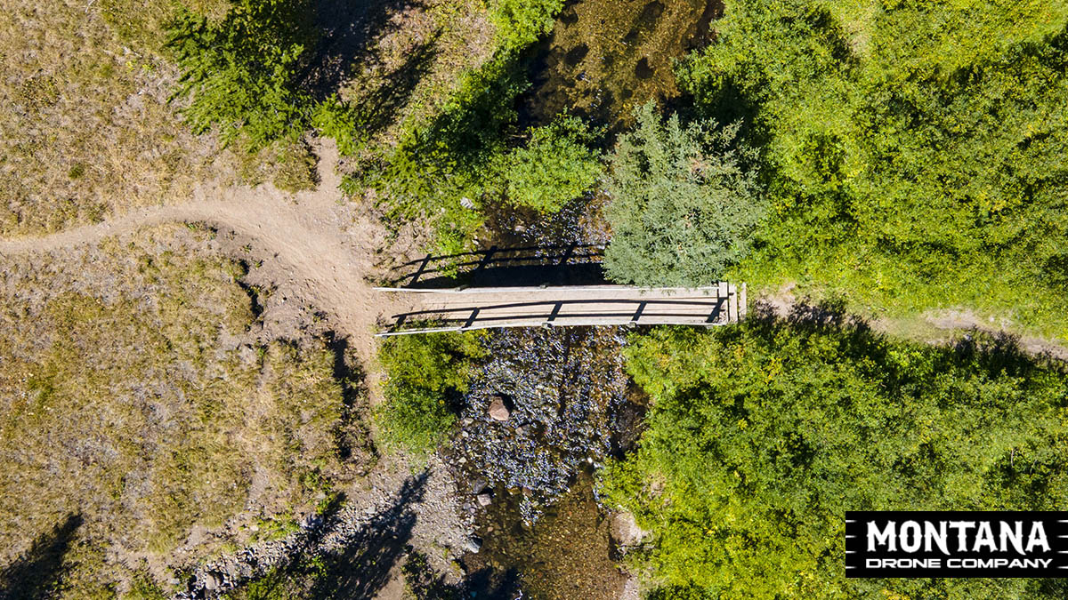 Blackfoot Meadows Trail Elliston Montana Drone Company Helena