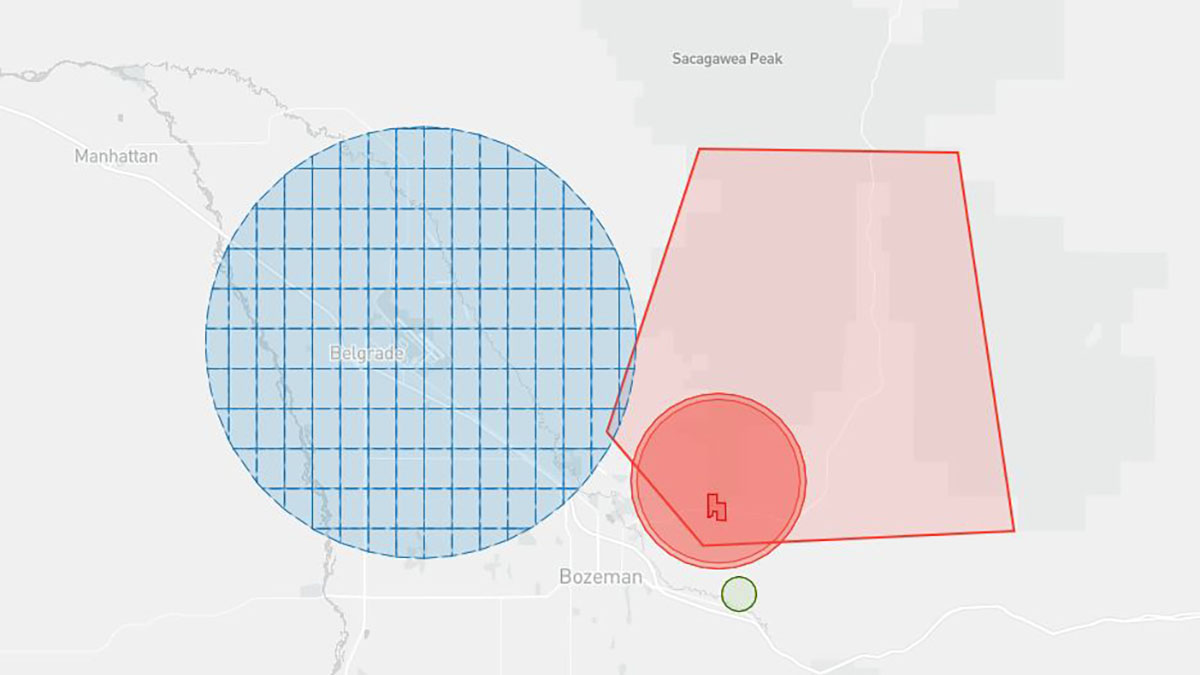 Bridger Foothills Fire Bozeman MT | Drone Use Grounded