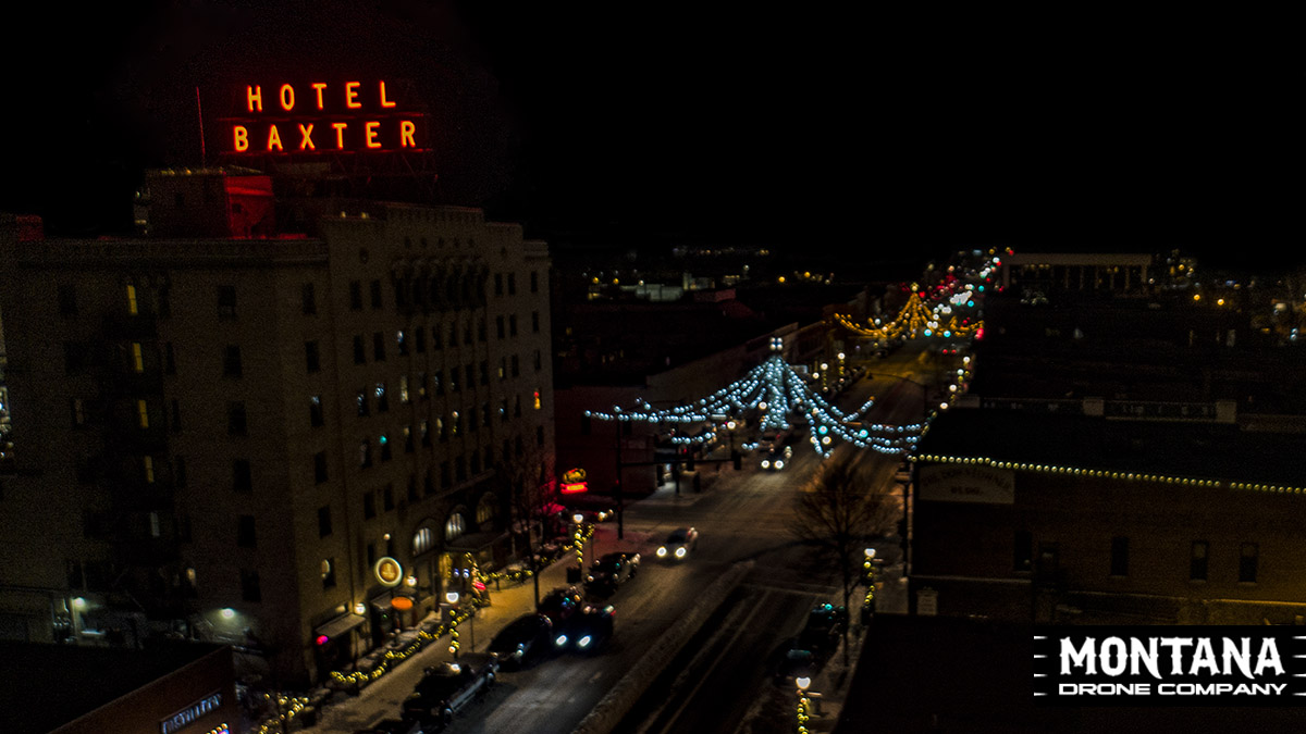 Downtown Holiday Spiders Bozeman Montana