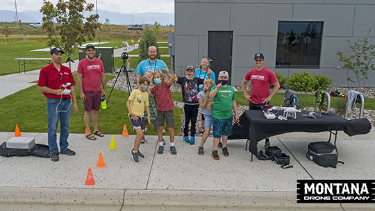 drone education training kids at the gallatin valley ymca summer camp thumbnail