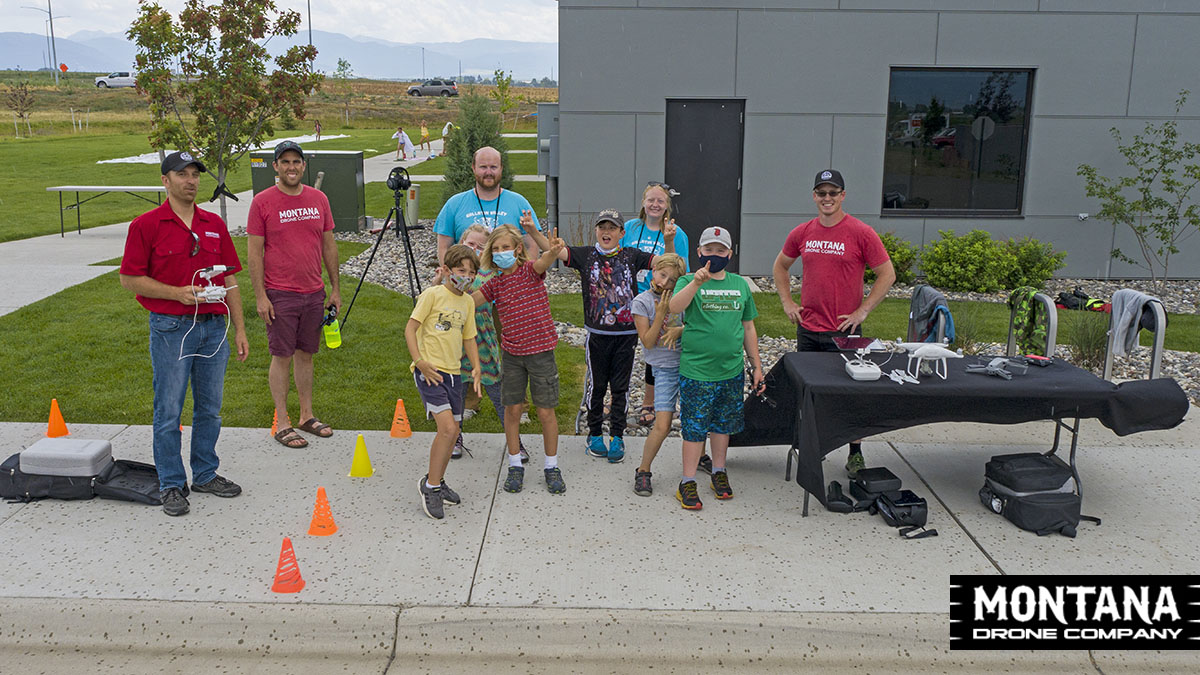 Drone Education | Training Kids at the Gallatin Valley YMCA Summer Camp