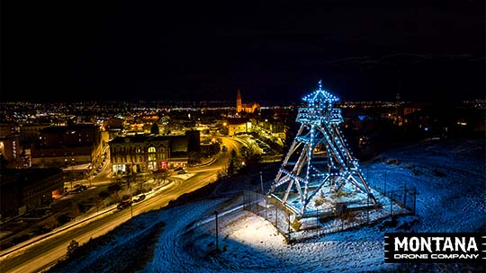 drone night flights helena montana guardian of the gulch silent night thumbnail
