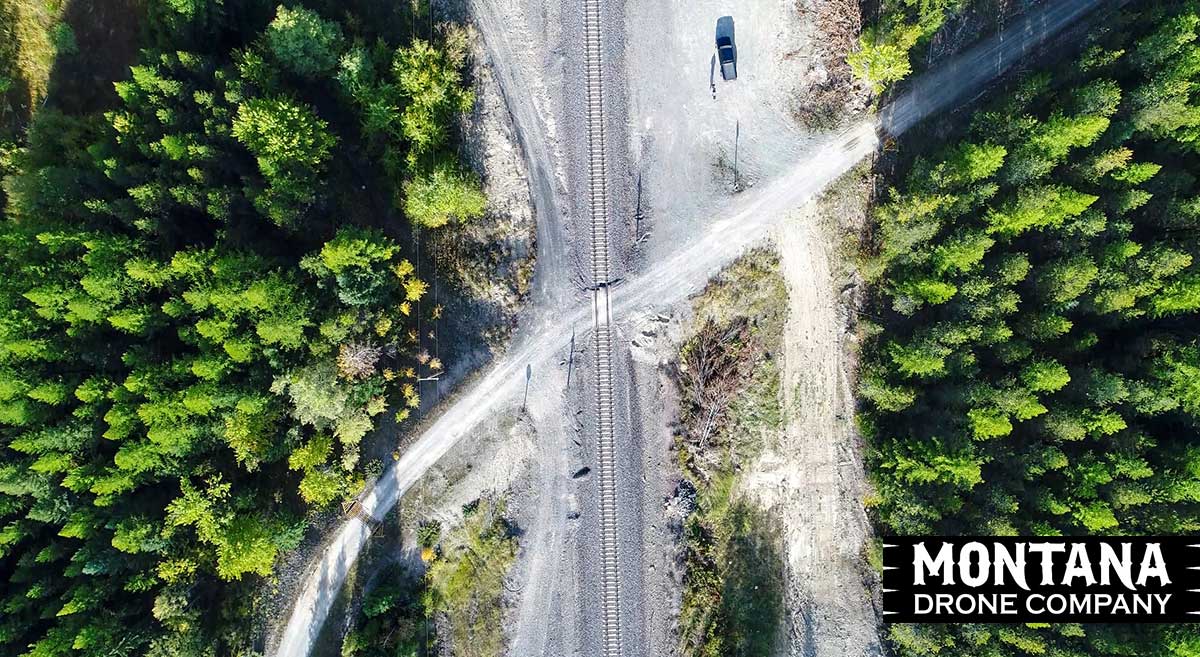 Drone Surveying | Montana Railroad Tracks