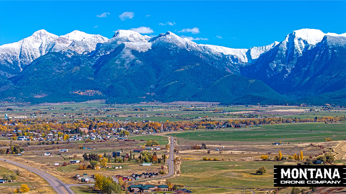 First Snow On The Mission Mountains