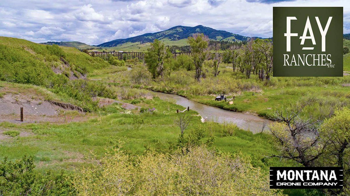 Lewistown MT Ranch Real Estate Video | Fay Ranches | Drone 4K Footage