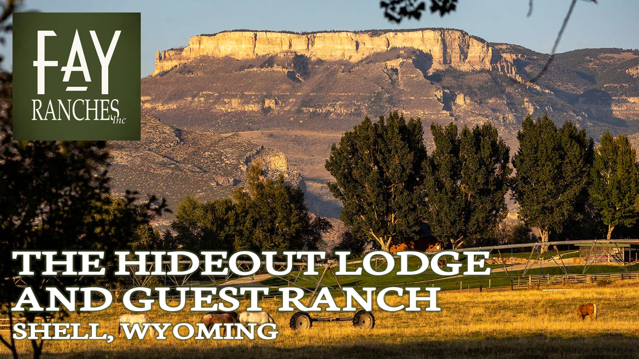 Luxury Guest Ranch For Sale | Hideout Lodge & Guest Ranch Wyoming