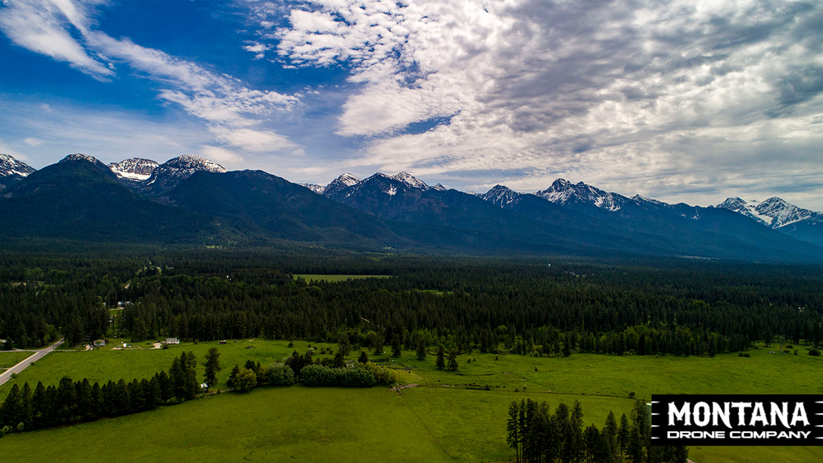 Mission Mountains Mission Range Montana Aerial Photograph Pilot Schwartz