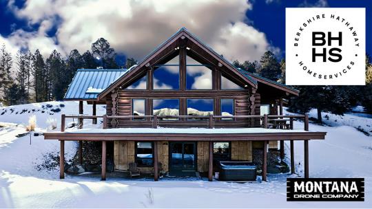 Montana Log Home For Sale | Bozeman MT Home
