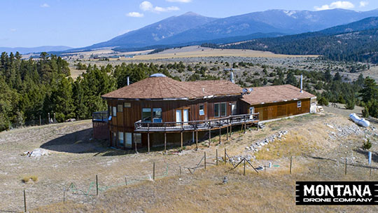 Montana Property For Sale 60 Log Cabin Lane Townsend Montana 