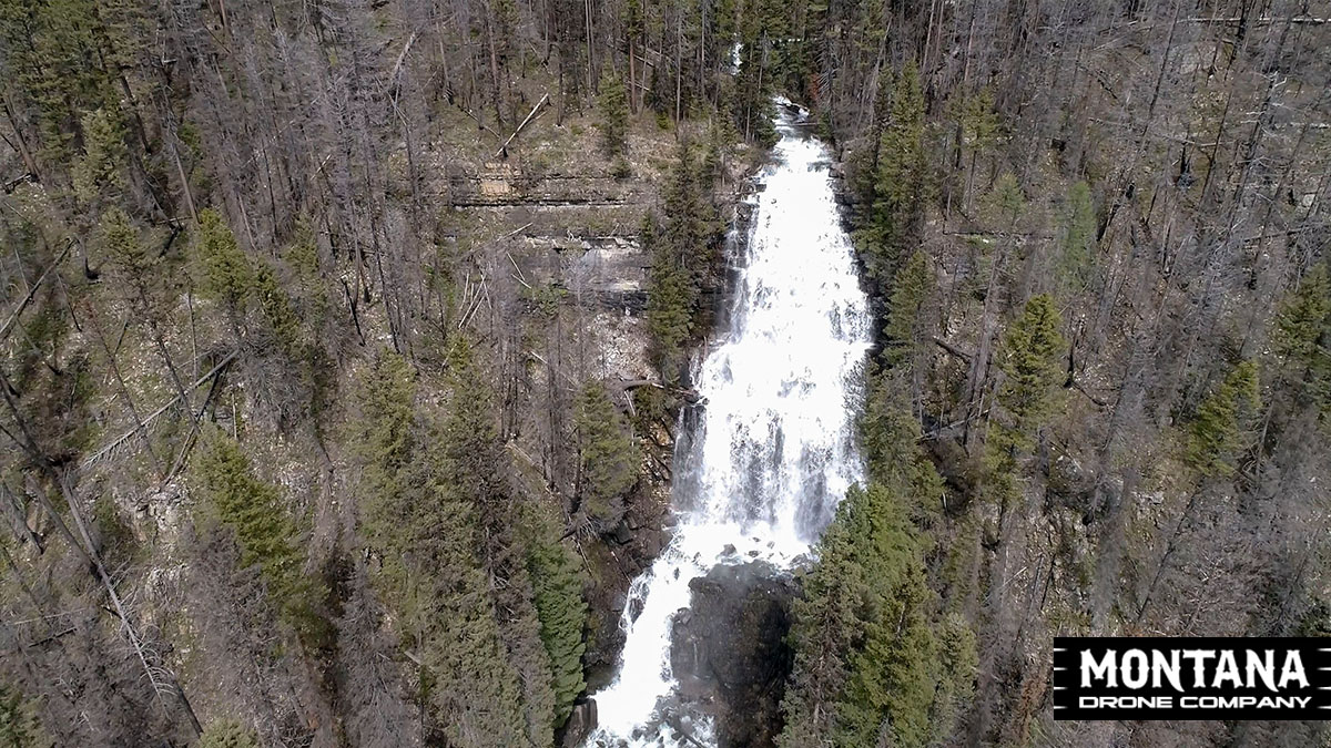 Morrell Falls Seeley Lake Mt Lolo National Forest Photo Pilot Koppen