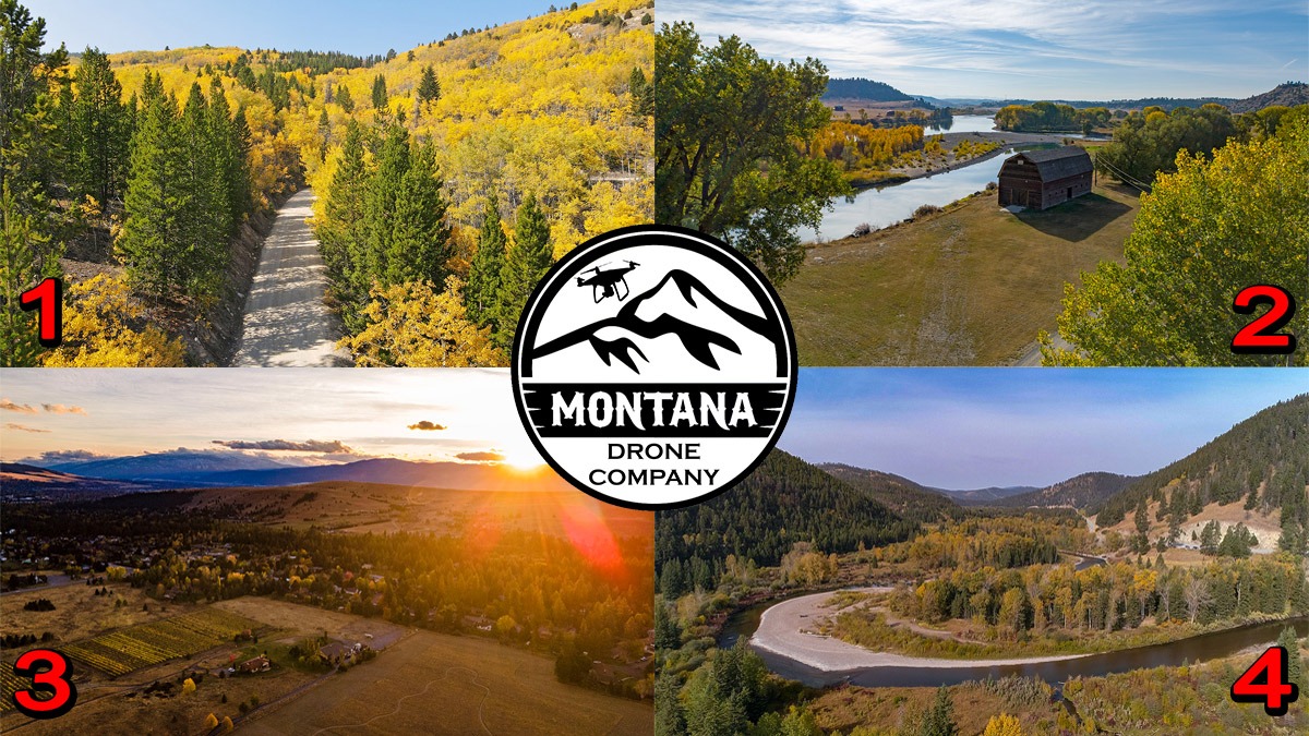 October 2020 Photo of the Month | Montana Drone Photos