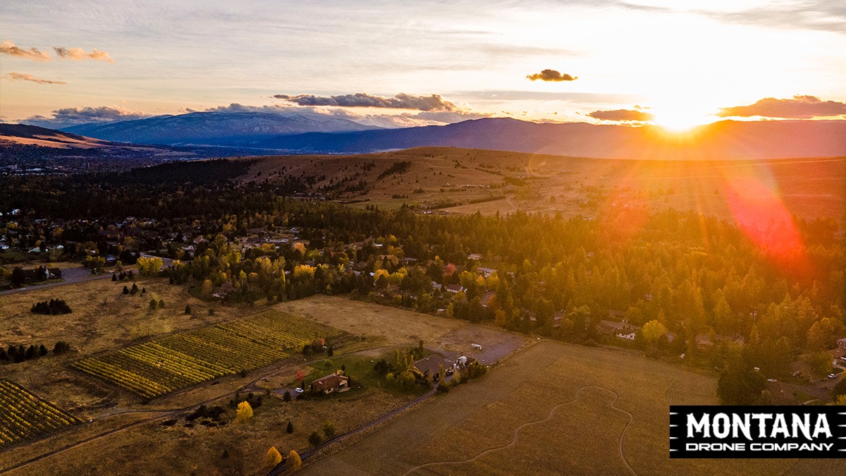 October Sunset In The Rattlesnake