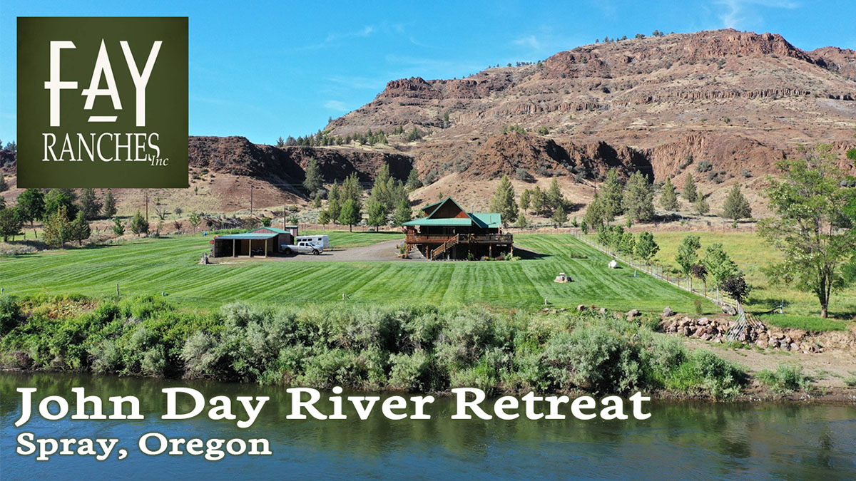 Oregon Property For Sale | John Day River Retreat | Drone Flight Training