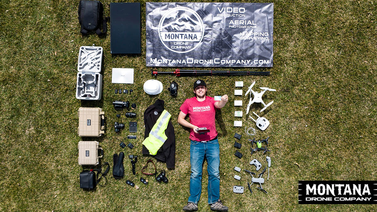 Pieces Of A Pilot Drone Video Production Gear Montana