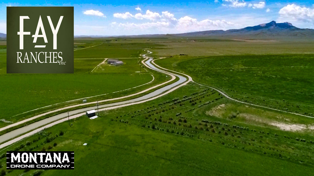 Powell WY Farm & Ranch For Sale | VEO Irrigated Farm & Ranch Drone Footage