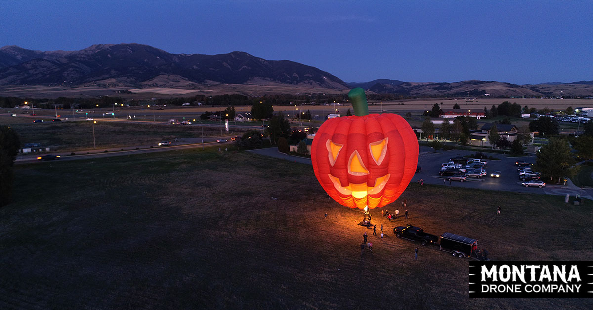 Pumpkin Hot Air Balloon | Bozeman, MT