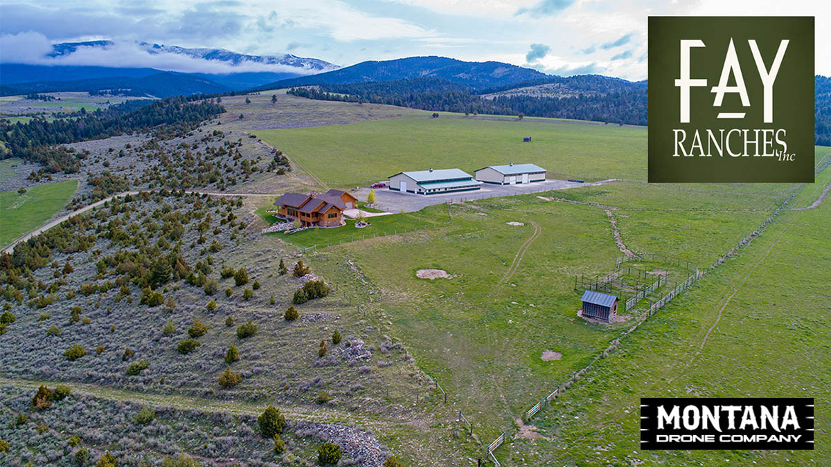 Townsend MT Ranch Real Estate Video | Fay Ranches | Drone 4K Footage