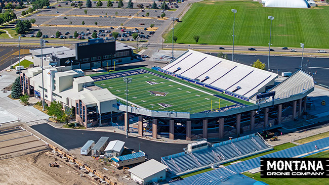Msu Football Stadium By Pilot Fischer