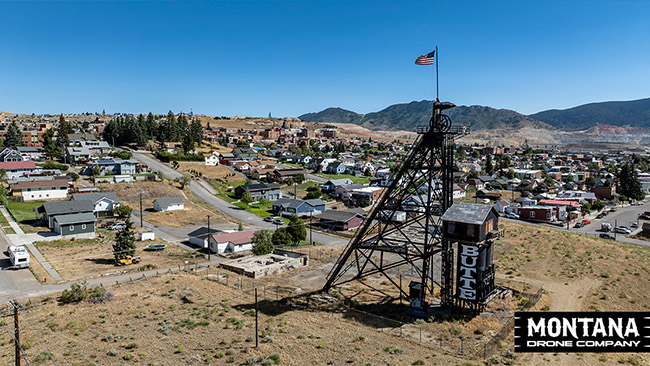 Butte Headframe By Pilot Schwartz